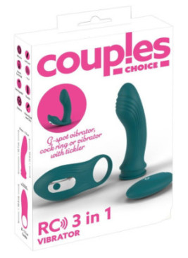 Couples Choice RC  3in1 Vibrat